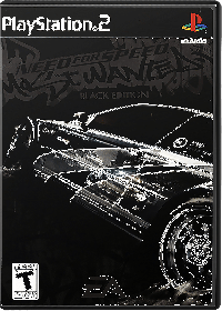Need for Speed Most Wanted Playstation 2 US box art
